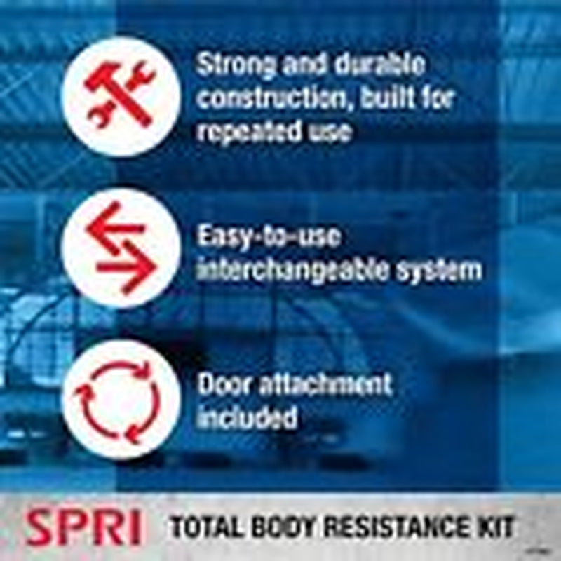 Resistance Band Kit - Resistance Training Interchangeabl